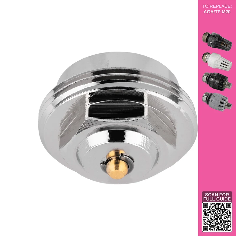 DIVELLO Thermostatic Head Adapter M20-AGAxM30