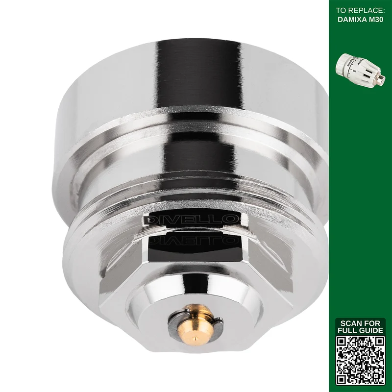 DIVELLO Thermostatic Head Adapter M30-DAMxM30