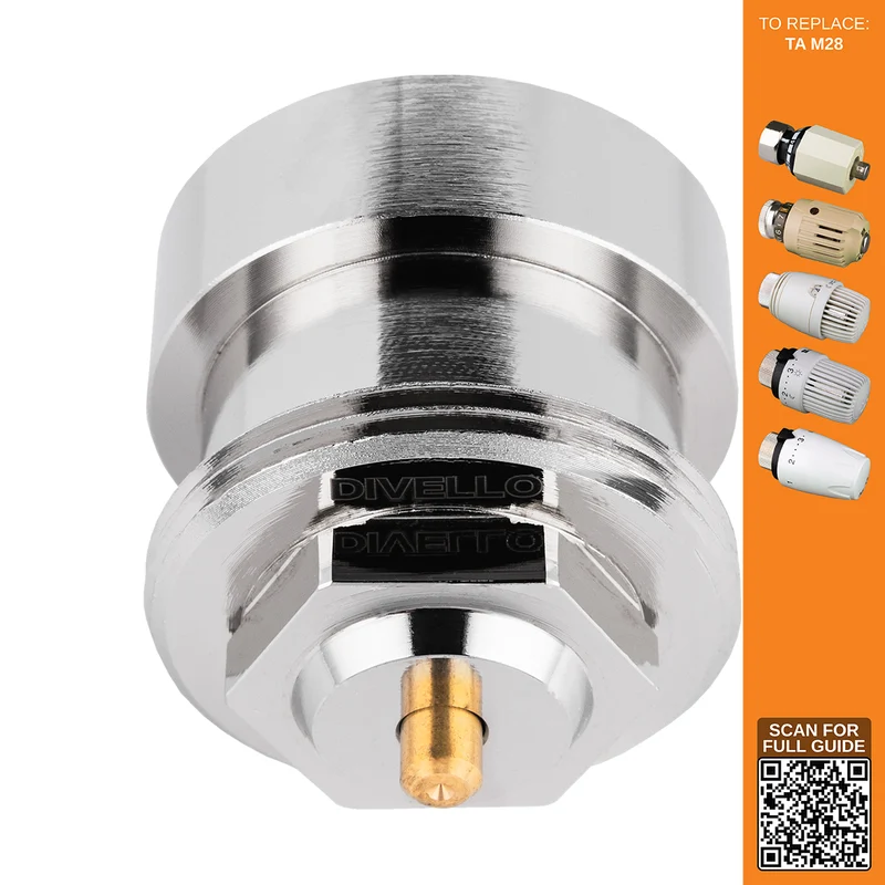 DIVELLO Thermostatic Head Adapter M28-TAxM30
