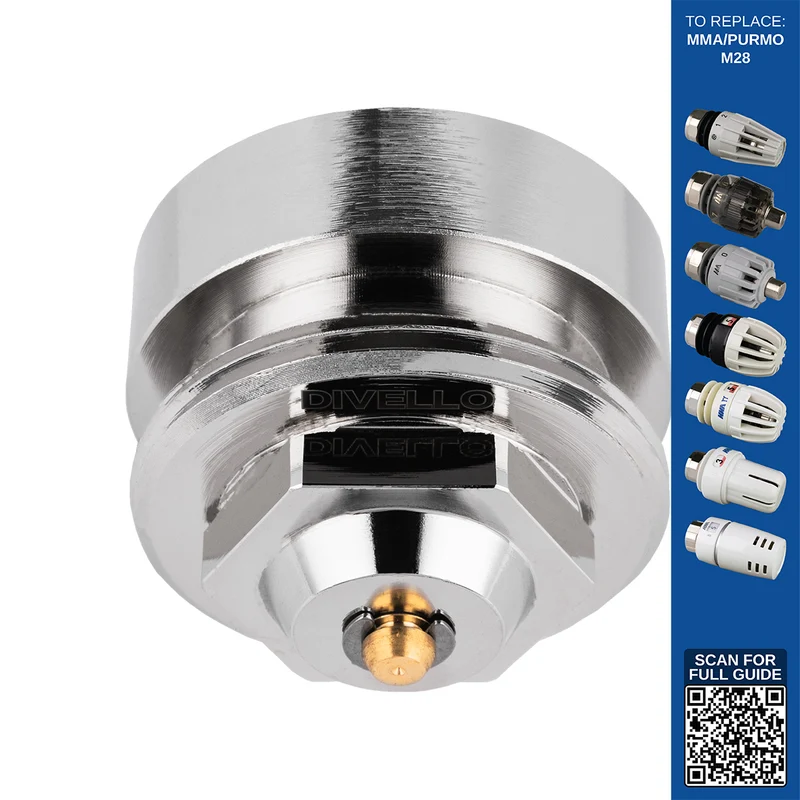 DIVELLO Thermostatic Head Adapter M28-MMAxM30